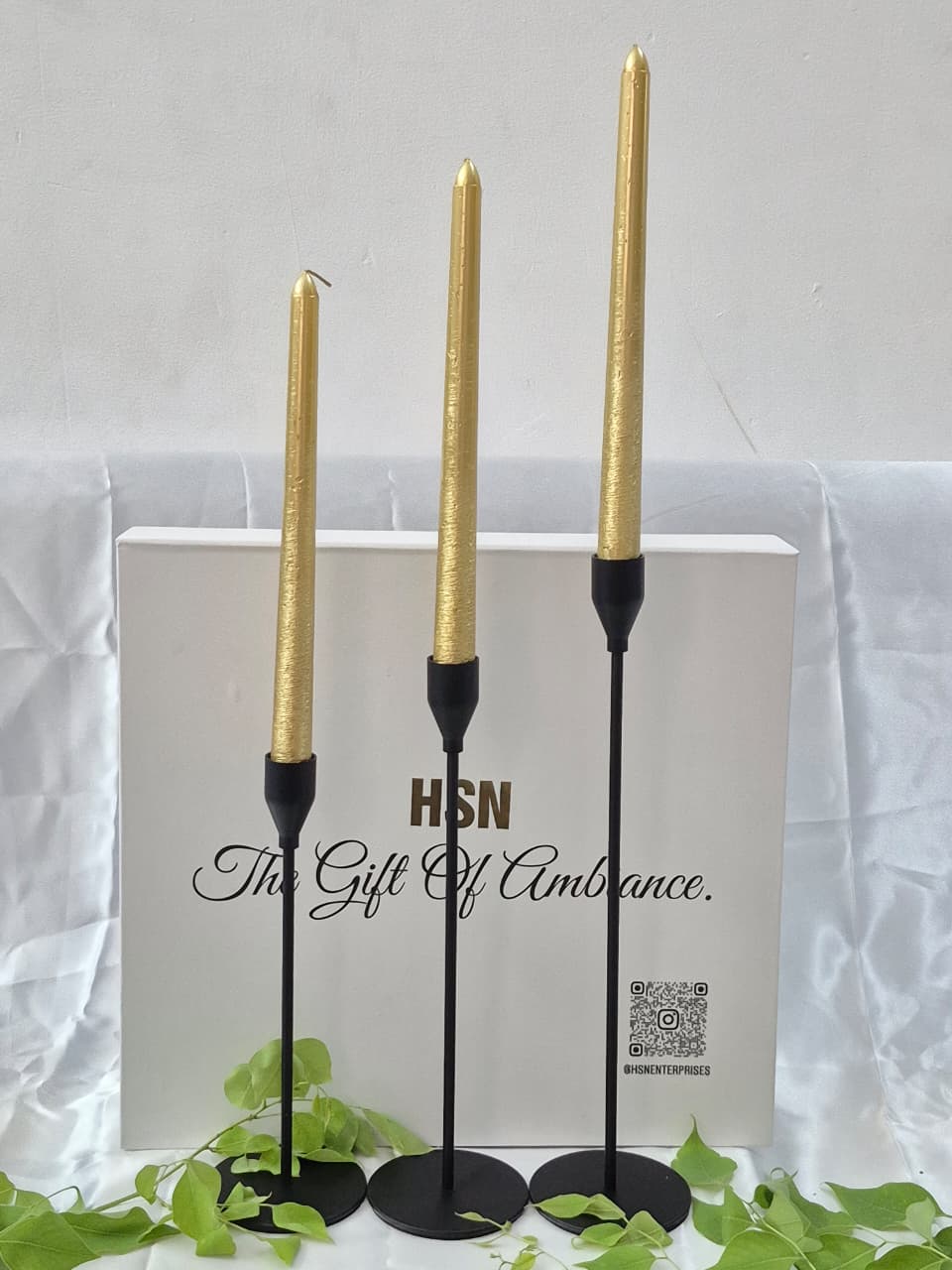 Golden Candles Gift Set